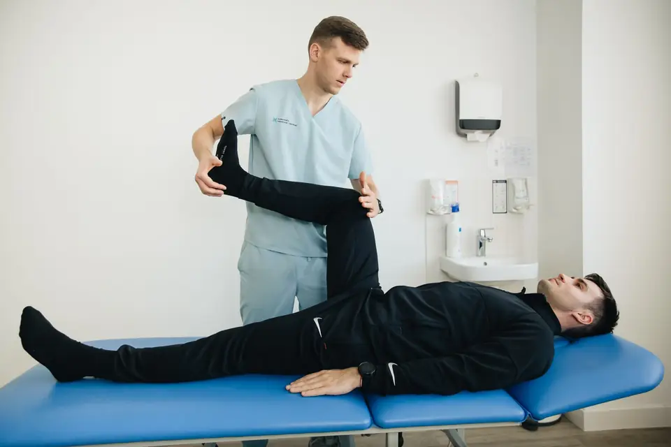 Sesión de fisioterapia en Palma